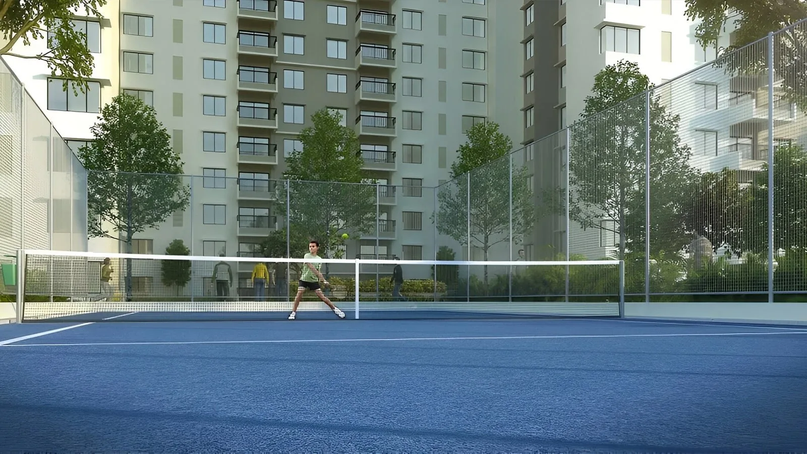 Sobha-Lake-Gardens-Apartments-In-KR-Puram-East-Bangalore-Badmintion-Court